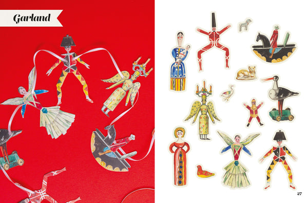 Christmas Collage Kit: Cut Up this Book