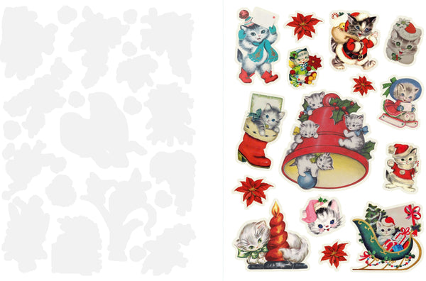 Christmas Collage Kit: Cut Up this Book