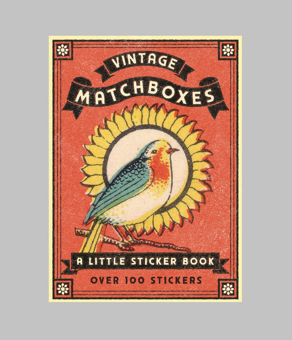 Vintage Matchboxes Sticker Book