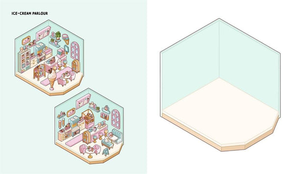 Cute 'n' Cozy Sticker Therapy: Cozy Town