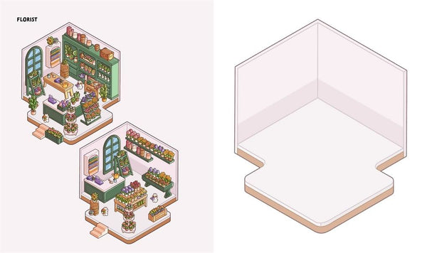 Cute 'n' Cozy Sticker Therapy: Cozy Town