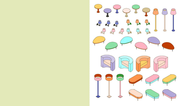 Cute 'n' Cozy Sticker Therapy: Homes