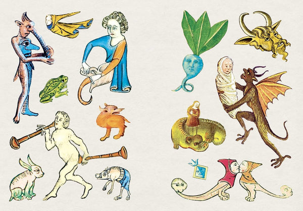 Crazy Medieval Dudes Sticker Book