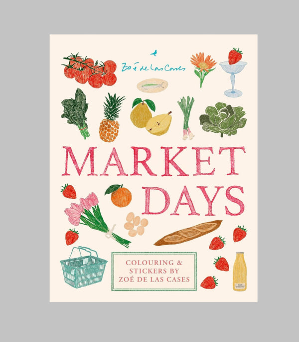 Market Days Colouring and Sticker Book