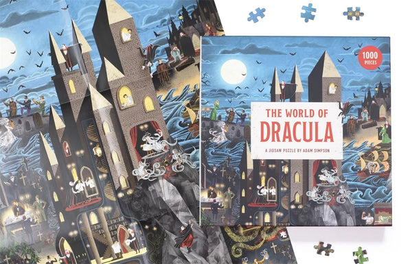 The World of Dracula 1000 Piece Jigsaw Puzzle