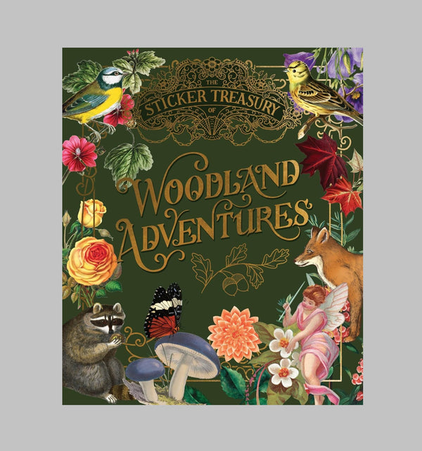 Sticker Treasury of Woodland Adventures