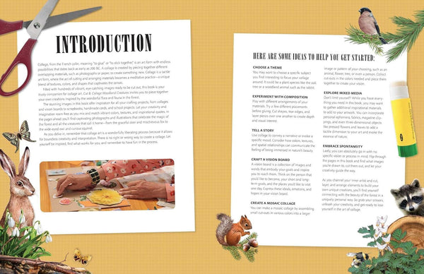 Cut and Collage Woodland Creatures