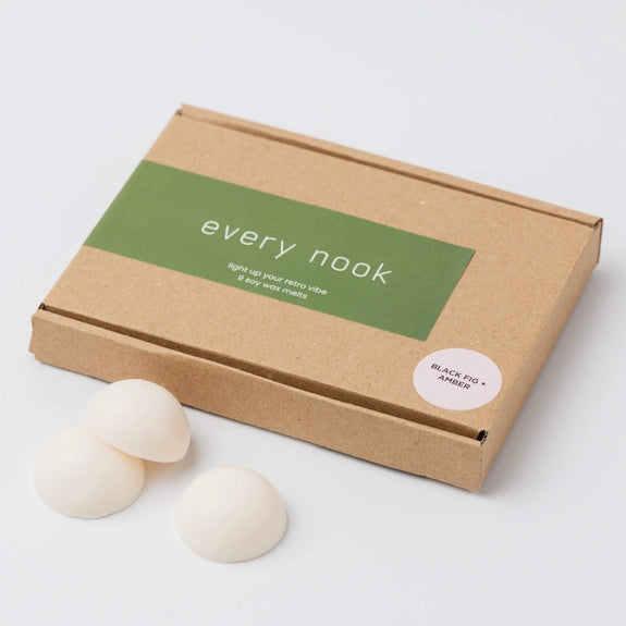 Black Fig + Amber Soy Wax Melts by Every Nook