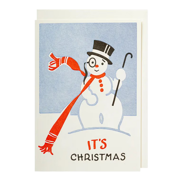 Snowman Mini Card