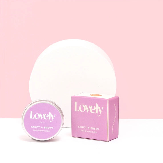 Fancy A Brew Lip Balm by Lovely Skincare