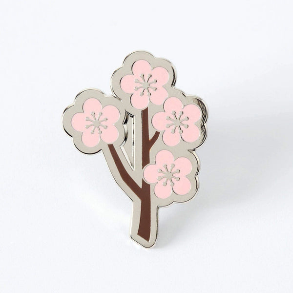 Cherry Blossom Enamel Pin