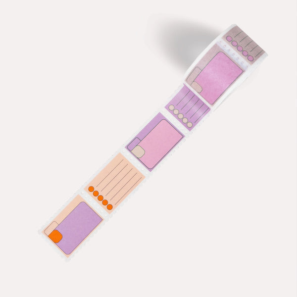 Tabs Mix Stamp Washi Tape