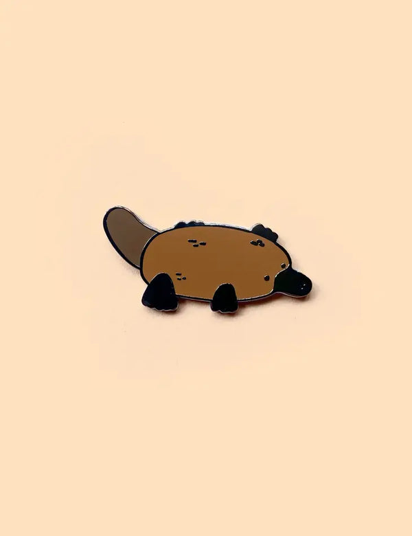 Platypus Enamel Pin Badge by Tom Hardwick