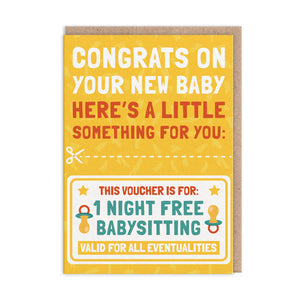 Babysitting Voucher by Ohh Deer