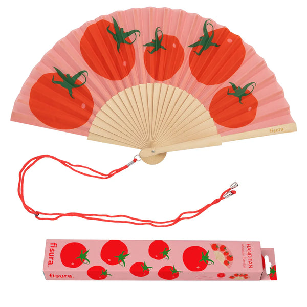 Tomatoes Hand Fan