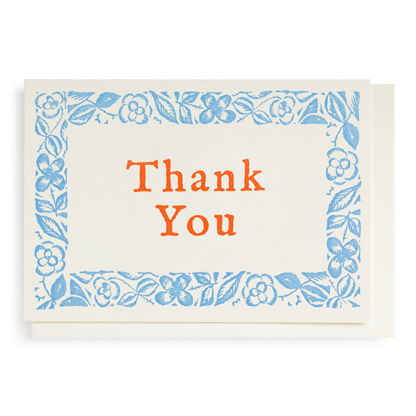 Floral Thank You Mini Card by Archivist