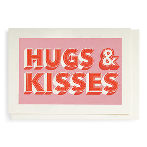 Hugs & Kisses Mini Card by Archivist