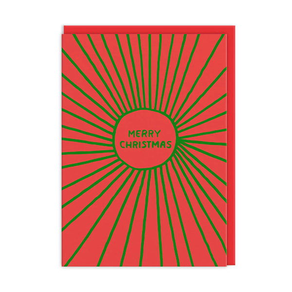 Merry Christmas Starburst