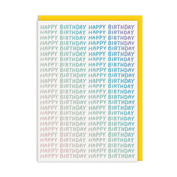 On Repeat Happy Birthday by Ohh Deer