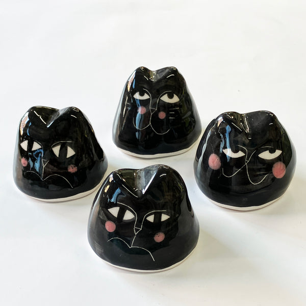 Chunky Ceramic Cats