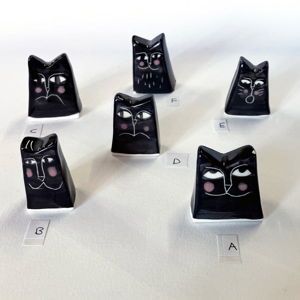 Small Ceramic Cats