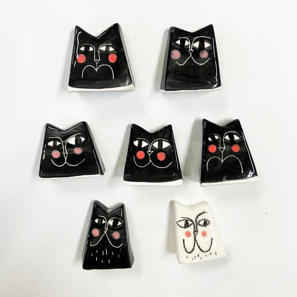 Small Ceramic Cats