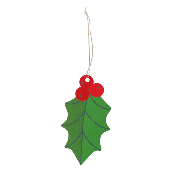 Holly Christmas Gift Tags