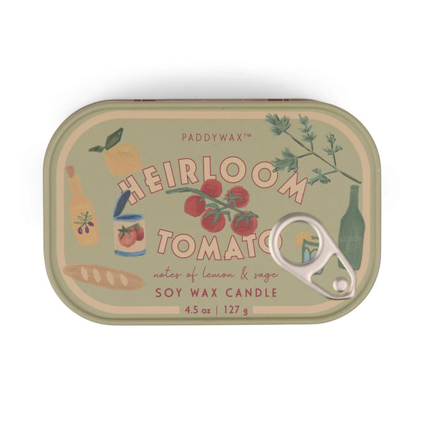 Tomato Tin Candle - Heirloom Tomato by Paddywax