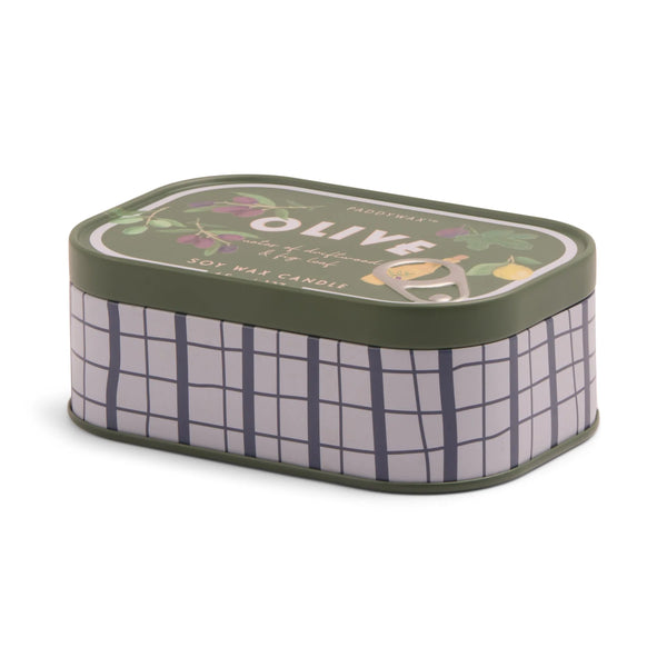 Olive Tin Candle - Fig & Olive