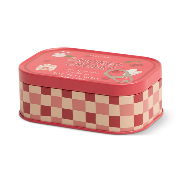 Cherry Tin Candle - Smoked Cherry