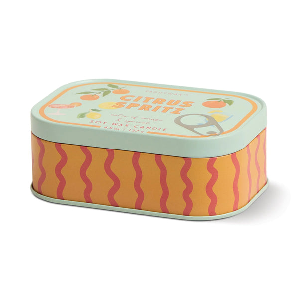 Orange Tin Candle - Orange Citrus Spritz