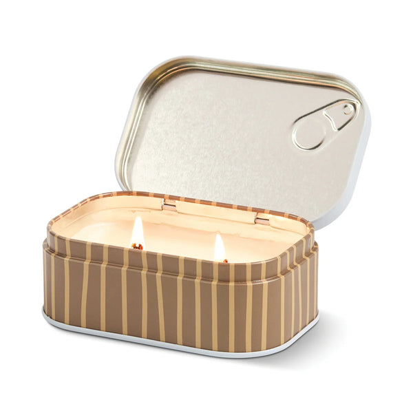 Cappuccino Tin Candle - Chocolate and Coffee