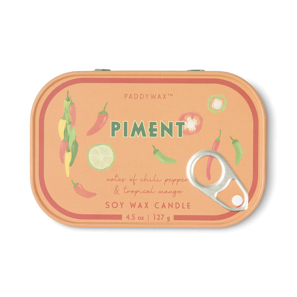 Piment Tin Candle - Chilli and Mango