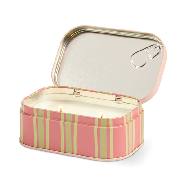 Martini Tin Candle - Lemon and Violet