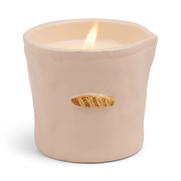 French Baguette Embossed Ceramic Candle - Rosemary & Thyme