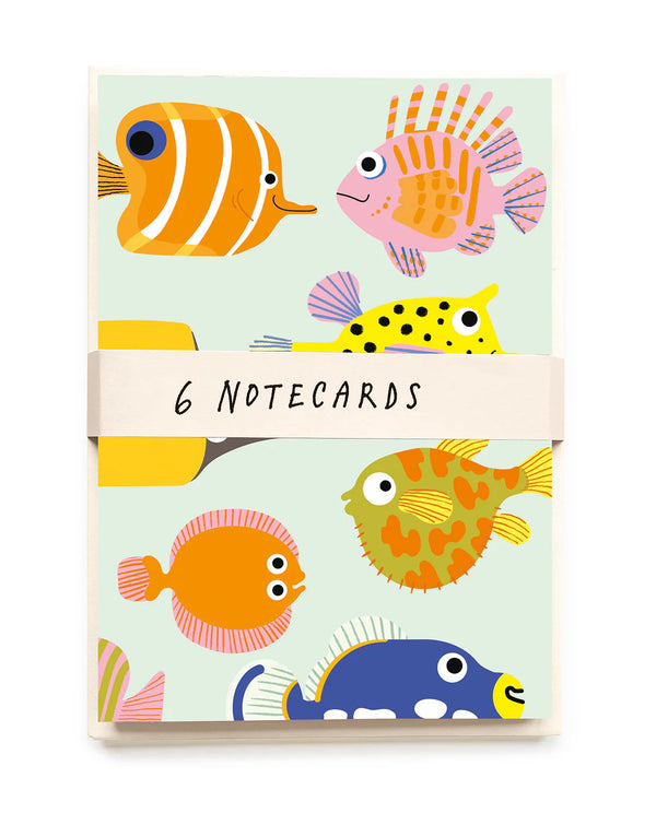Funky Fish Notecards