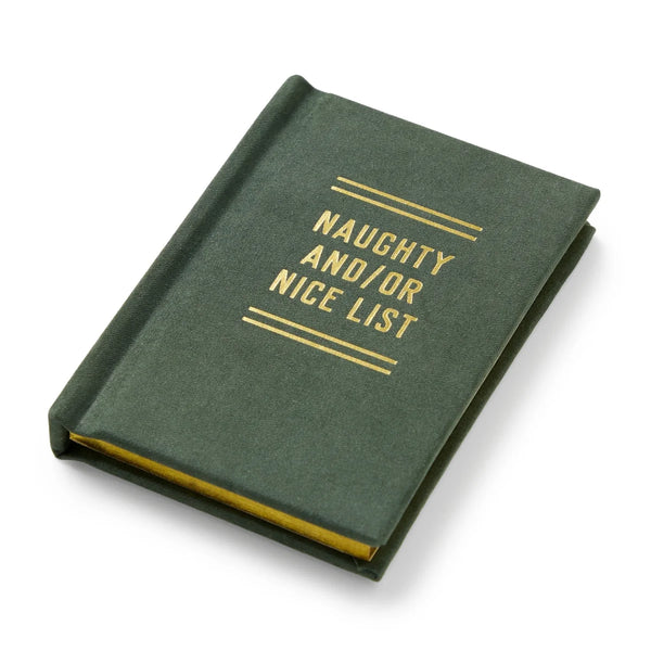 Naughty And/Or Nice List Tiny Diary