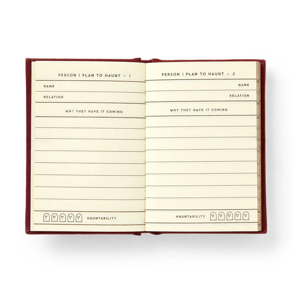 People I Plan to Haunt Tiny Diary