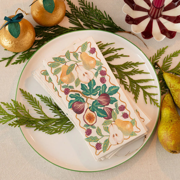 Autumnal Fruit Long Napkins