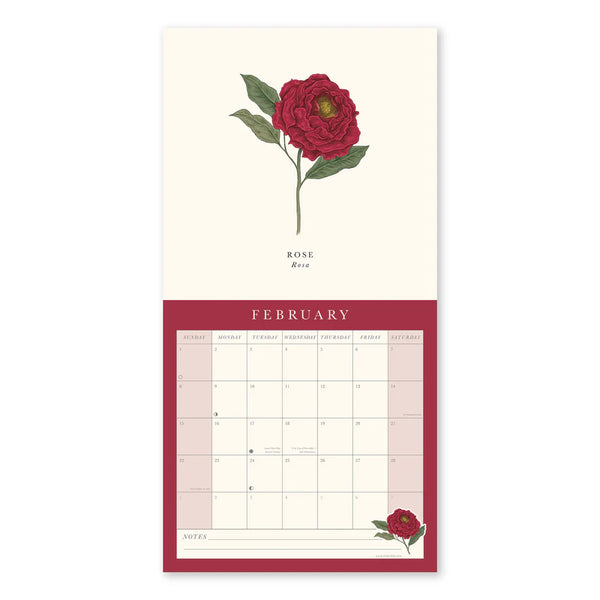 Flora Botanica 2026 Wall Calendar