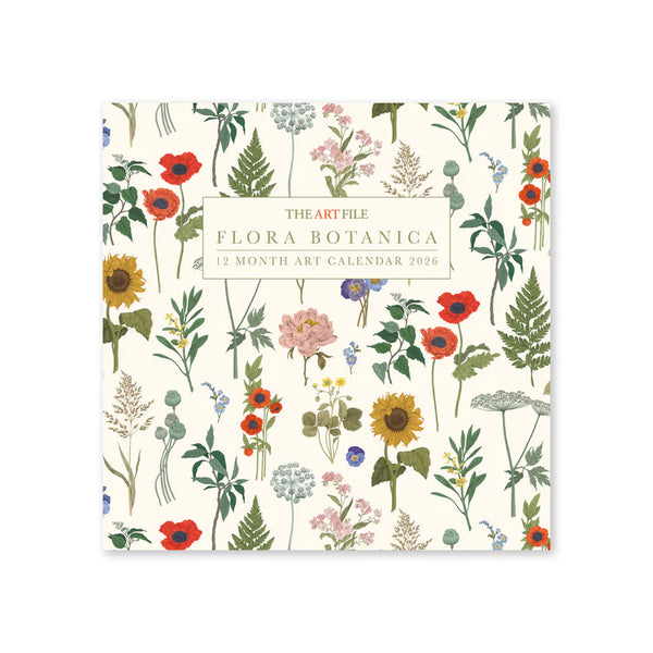 Flora Botanica 2026 Wall Calendar