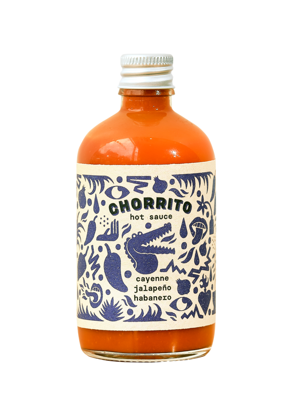 Chorrito Hot sauce Cayenne jalapeno habanero