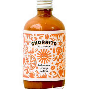 Chorrito Hot sauce habanero orange coffee