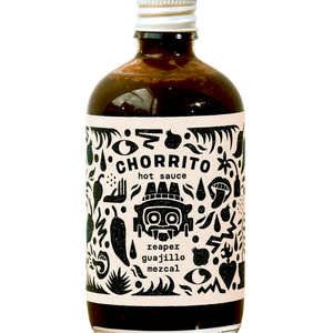 Chorrito Hot sauce carolina reaper guajillo mezcal