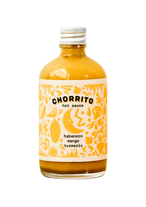 Chorrito Hot sauce  habanero mango tumeric