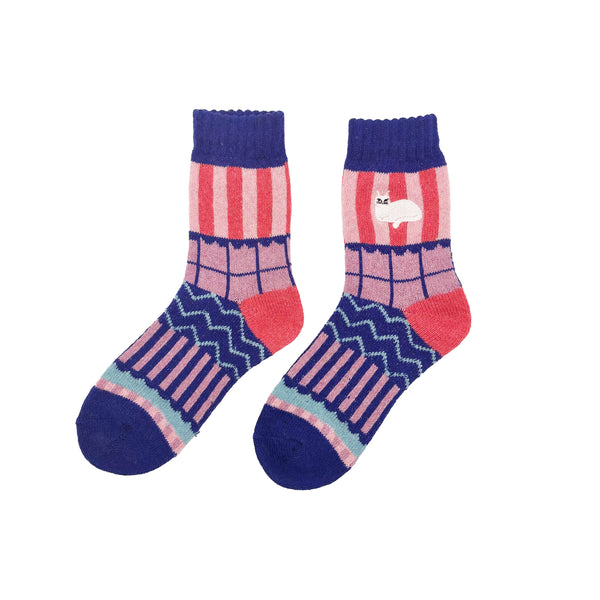 Cat Nip Fair Isle Socks