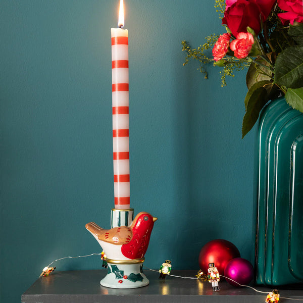 Robin Ceramic Candle Holder