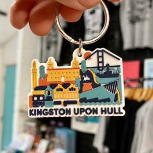 Kingston upon Hull souvenir key ring