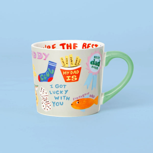 Best Dad Mug by Eleanor Bowmer