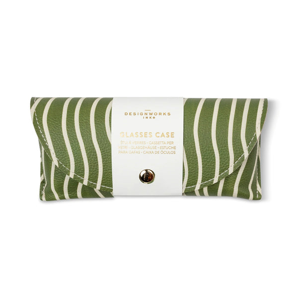 Wavy Stripe Glasses Case